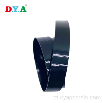 Correia de nylon com revestimento de TPU à prova d&#39;água 30mm preto